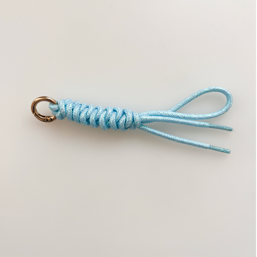 Grigri Cordon tressé irisé